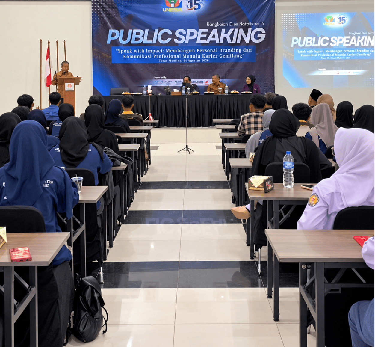 Seminar Public Speaking UNBAJA
